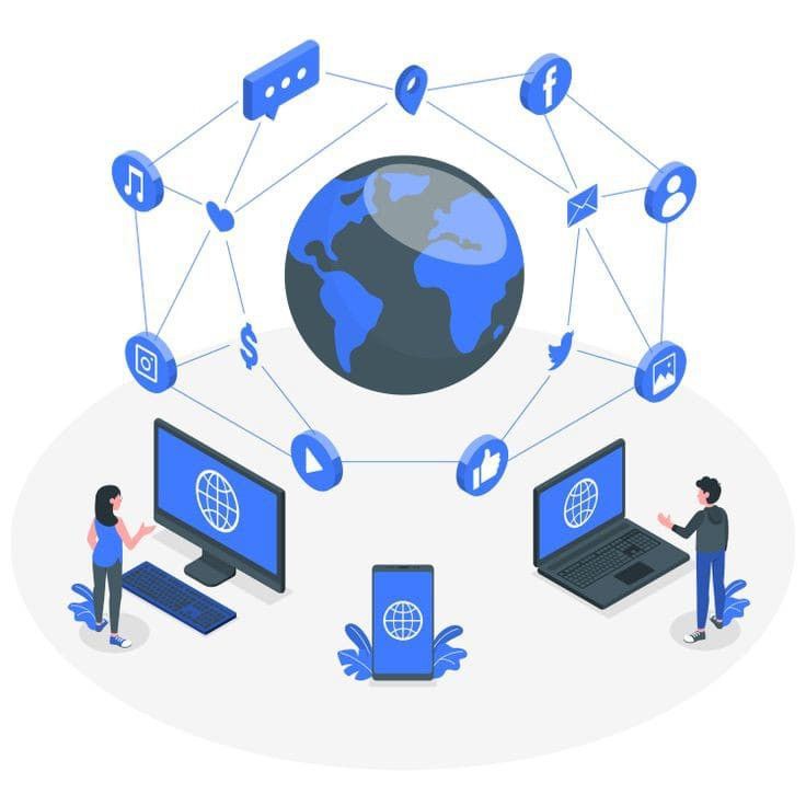 SKY Technology team working on innovative solutions