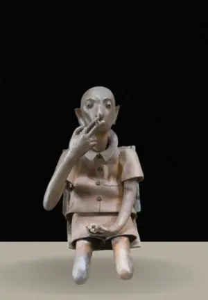 <b>G.Reghu</b><br>Untitled<br>Ceramic<br>13 x 15 x 28 Inches<br>Unknown