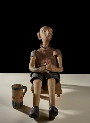 <b>G.Reghu</b><br>Untitled<br>Ceramic<br>25 x 15 x 33 Inches<br>2022