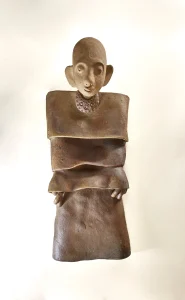 <b>G.Reghu</b><br>Untitled<br>Ceramic<br>9 x 14 x 31 Inches<br>2018