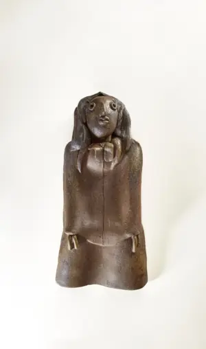 <b>G.Reghu</b><br>Untitled<br>Ceramic<br>4 x 10 x 18 Inches<br>1996