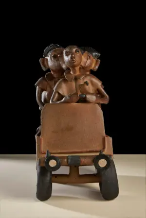 <b>G.Reghu</b><br>Untitled<br>Ceramic<br>18 x 12 x 16 Inches<br>2018