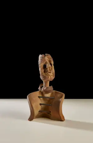 <b>G.Reghu</b><br>Untitled<br>Ceramic<br>12 x 7 x 4 Inches<br>2016