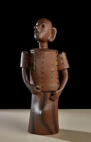 <b>G.Reghu</b><br>Untitled<br>Ceramic<br>24 x 11 x 8 Inches<br>2024