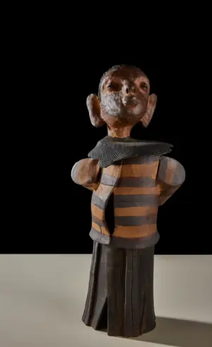 <b>G.Reghu</b><br>Untitled<br>Ceramic<br>28 x 13 x 15 Inches<br>2023