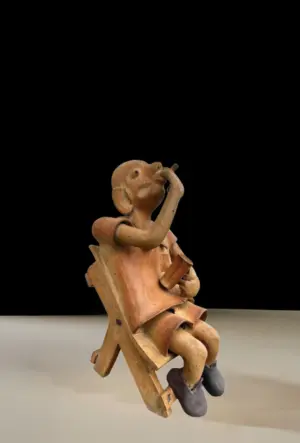 <b>G.Reghu</b><br>Untitled<br>Ceramic<br>17.5 x 10 x 12 Inches<br>Unknown