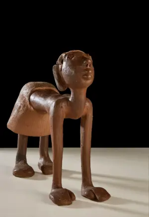 <b>G.Reghu</b><br>Untitled<br> Bronze<br>21 x 13 x 17 Inches<br>Unknown