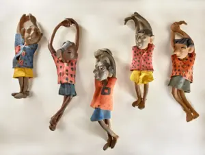 <b>G.Reghu</b><br>Untitled<br>Ceramic<br>18 to 23 Height (Variable sizes)<br>2019