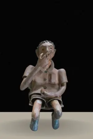 <b>G.Reghu</b><br>Untitled<br>Ceramic<br>11 x 15 x 28 Inches<br>Unknown