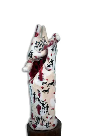 <b> Sharmila Thakur </b><br>Untitled<br>Chroma Plasterwork <br>7 x 17 x 5 Inches<br>Unknown