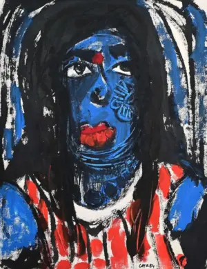 <b>Jaya Ganguly</b><br>Untitled<br>Mixed Media on Paper<br>29 x 21 Inches<br>1984