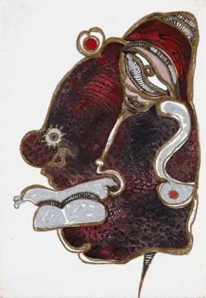 <b>Jaya Ganguly</b><br>Untitled<br>Mixed Media on Paper<br> 7 x 10.8 Inches<br>2014