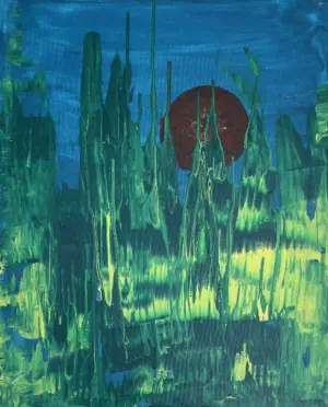 <b>Soham Das</b><br>Untitled<br>Acrylic on Canvas<br>30 x 24 Inches<br>Unknown