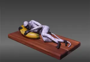 <b>Dhruv Patel</b><br>Untitled<br>Brass<br>10 x 20 x 6 Inches<br>2024