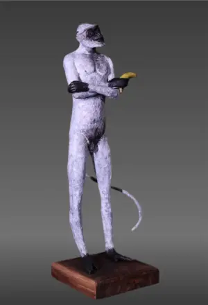 <b>Dhruv Patel</b><br>Untitled<br>Brass<br>8 x 8 x 21 Inches<br>2024