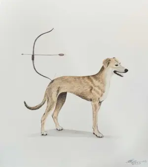 <b>Dushyant Patel</b><br>Untitled<br>Watercolor on Paper<br>11 x 10 Inches<br>2024