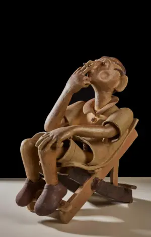 <b>G. Reghu</b><br>Untitled<br>Ceramic<br>22 x 14 x 20 Inches<br>2021