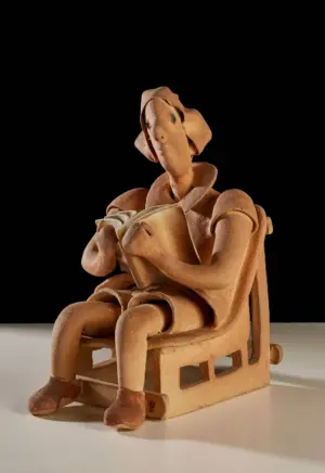 <b>G. Reghu</b><br>Untitled<br>Ceramic<br>16 x 11 x 13 Inches<br>2016