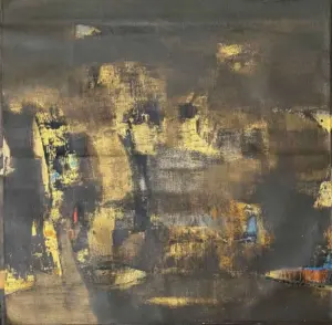 <b>Mukhtar Ahmed Sardar</b><br>Untitled<br>Acrylic on Canvas<br>23.5 x 23.5 Inches<br>2024