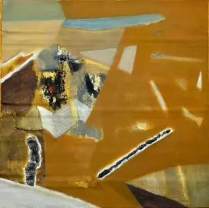 <b>Mukhtar Ahmed Sardar</b><br>Untitled<br>Acrylic on Canvas<br>24 x 24 Inches<br>2024