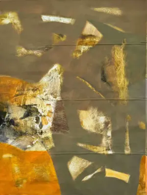 <b>Mukhtar Ahmed Sardar</b><br>Untitled<br>Acrylic on Canvas<br>36 x 47.5 Inches<br>2024