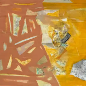 <b>Mukhtar Ahmed Sardar</b><br>Untitled<br>Acrylic on Canvas<br>48 x 48 Inches<br>2024