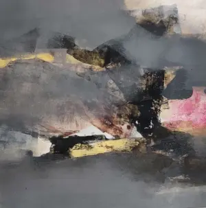 <b>Mukhtar Ahmed Sardar</b><br>Untitled<br>Acrylic on Paper<br>10 x 10 Inches<br>Unknown