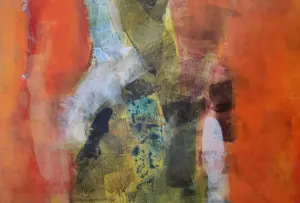 <b>Mukhtar Ahmed Sardar</b><br>Untitled<br>Acrylic on Paper<br>12 x 17.3 Inches<br>Unknown