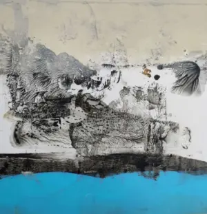 <b>Mukhtar Ahmed Sardar</b><br>Untitled<br>Acrylic on Paper<br>10 x 10 Inches<br>Unknown