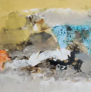 <b>Mukhtar Ahmed Sardar</b><br>Untitled<br>Acrylic on Paper<br>10 x 10 Inches<br>Unknown