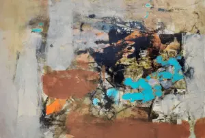 <b>Mukhtar Ahmed Sardar</b><br>Untitled<br>Acrylic on Paper<br>12 x 17.3 Inches<br>Unknown