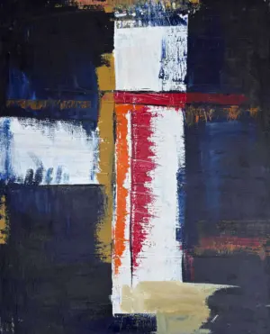 <b>Soham Das</b><br>Untitled<br>Acrylic on Canvas<br>30 x 24 Inches<br>Unknown