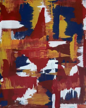 <b>Soham Das</b><br>Untitled<br>Acrylic on Canvas<br>30 x 24 Inches<br>Unknown