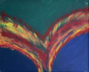 <b>Soham Das</b><br>Untitled<br>Acrylic on Canvas<br>24 x 30 Inches<br>Unknown