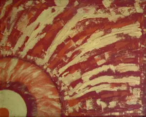 <b>Soham Das</b><br>Untitled<br>Acrylic on Canvas<br>24 x 30 Inches<br>Unknown