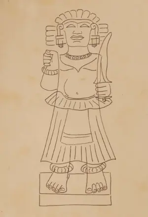 <b>K. K. Hebbar</b><br>Untitled<br>Pen on Paper<br>11 x 7 Inches<br>Unknown