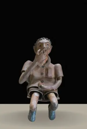 <b>G. Reghu</b><br>Untitled<br>Ceramic<br>11x 15 x 28 Inches<br>2023