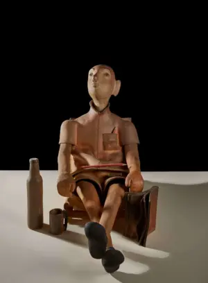 <b>G. Reghu</b><br>Untitled<br>Ceramic<br>24 x 14 x 30 Inches<br>2022