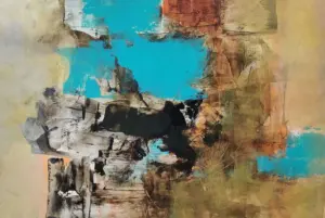 <b>Mukhtar Ahmed Sardar</b><br>Untitled<br>Acrylic on Paper<br>12 x 17.3 Inches<br> Unknown