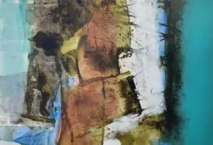 <b>Mukhtar Ahmed Sardar</b><br>Untitled<br>Acrylic on Paper<br>12 x 17.3 Inches<br> Unknown