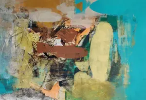 <b>Mukhtar Ahmed Sardar</b><br>Untitled<br>Acrylic on Paper<br>12 x 17.3 Inches<br> Unknown