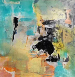 <b>Mukhtar Ahmed Sardar</b><br>Untitled<br>Acrylic on Paper<br>10 x 10 Inches<br> Unknown