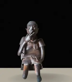 <b>G.Reghu</b><br>Untitled<br>Ceramic<br>13 x 15 x 30 Inches<br>Unknown