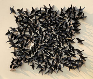 <b>Anushree Rabadia</b><br>Flight<br>Acid Proof Mouthboard<br>22 x 26 Inches<br>2023