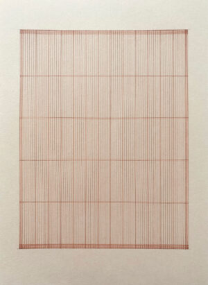 <b>Maitreyi Desai</b><br>Linear Harmony- II<br>Drawing (Archival Pigment Ink on Acid Free Paper<br>11.4 x 7.9 Inches<br>2023