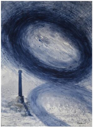 <b></b><br>Shridhar Murthy<br> The Passage<br>Watercolour On Paper<br>16 x 11 Inches<br>2019