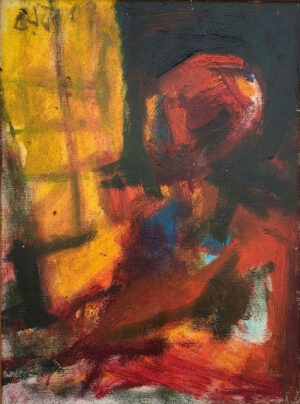 <b>Reba Hore </b><br>Untitled <br>Oil on Canvas <br> 16 x 12 Inches<br>Unknown