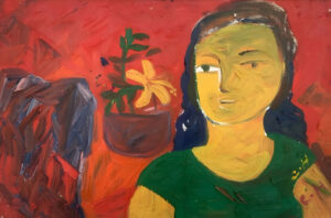 <b>Chandana Hore </b><br>Untitled <br>Oil on Canvas <br> 24 x 30 Inches<br>Unknown