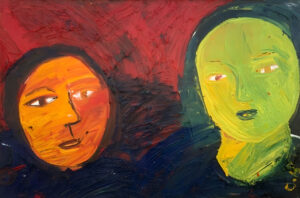 <b>Chandana Hore </b><br>Untitled <br>Oil on Canvas <br> 24 x 30 Inches<br>Unknown
