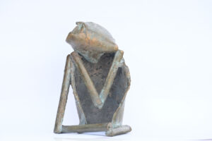 <b>Somnath Hore</b><br>Pavement<br>Bronze <br> 7.5 x 5 x 7.5 Inches<br>1994